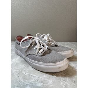 Vans Ultracush‎ Skate Lace Up Sneakers Gray Canvas Women's 9 Style #721356